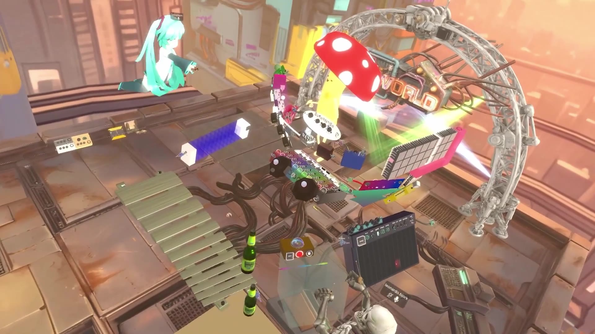 PatchWorld running as a PC VR and desktop experience